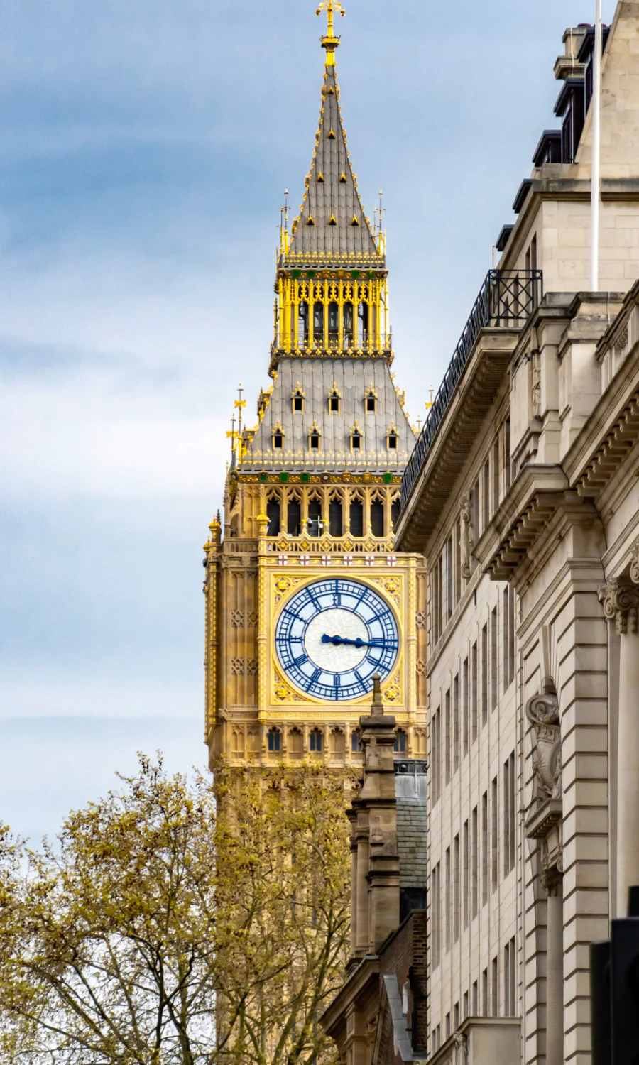 Big Ben and the Palace of Westminster in London